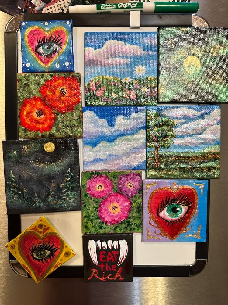 Magnetic art